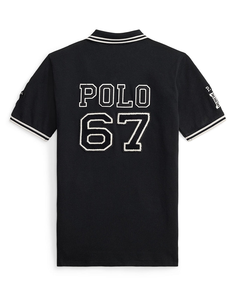 Playera tipo polo Polo de algodón para niño