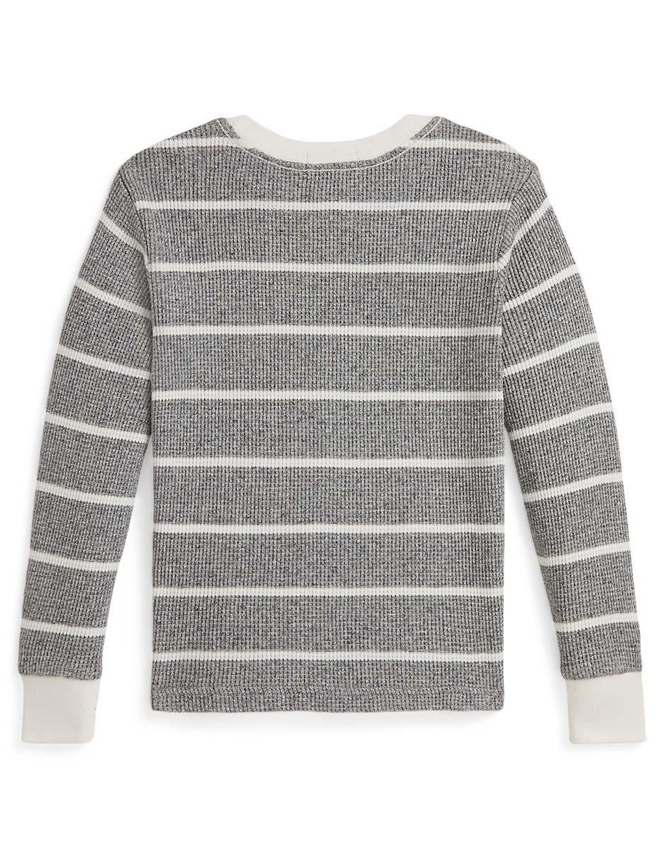 Playera manga larga para niño