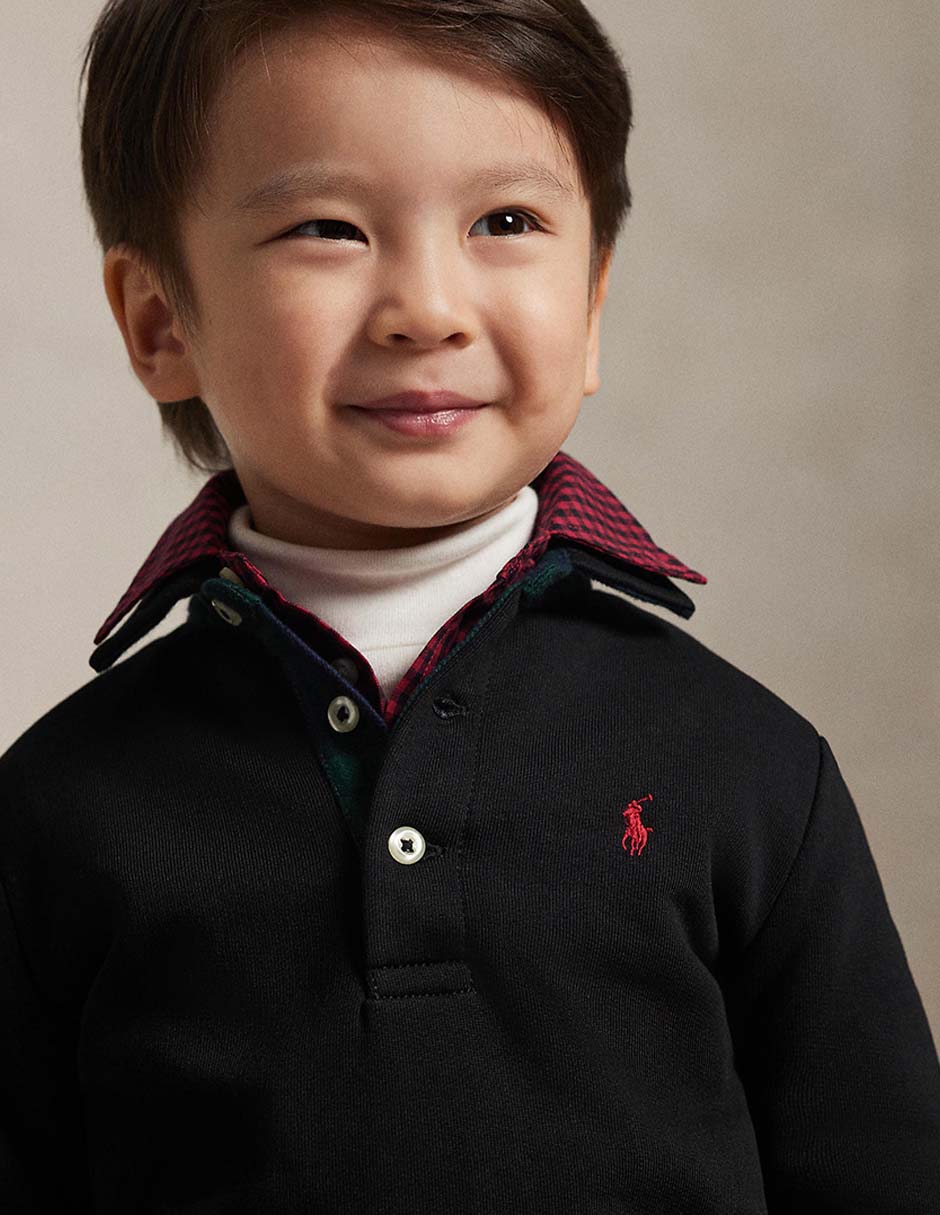 Playera tipo polo Polo Ralph Lauren de algodón para niño