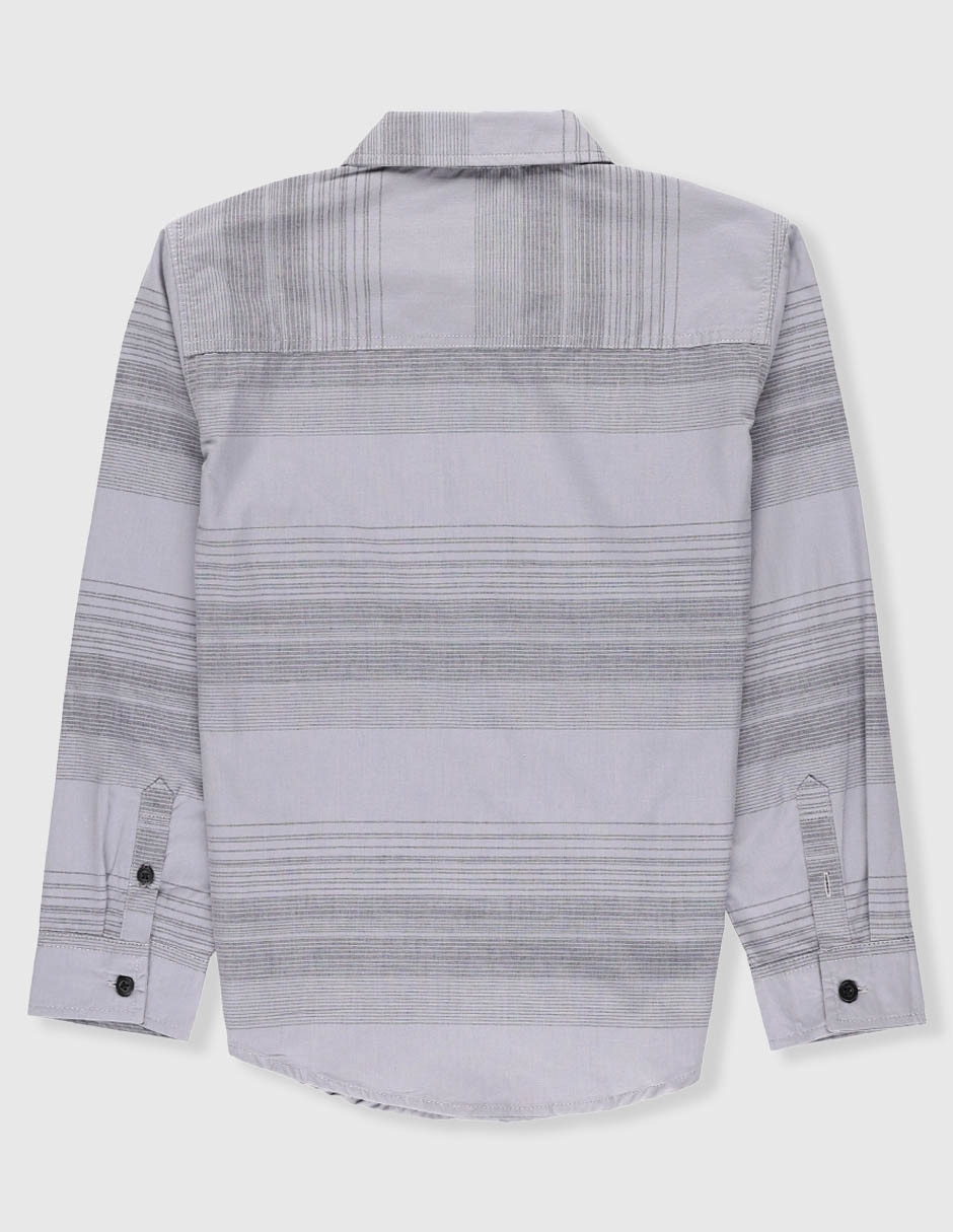 Camisa casual Calvin Klein Jeans de algodón manga larga para niño