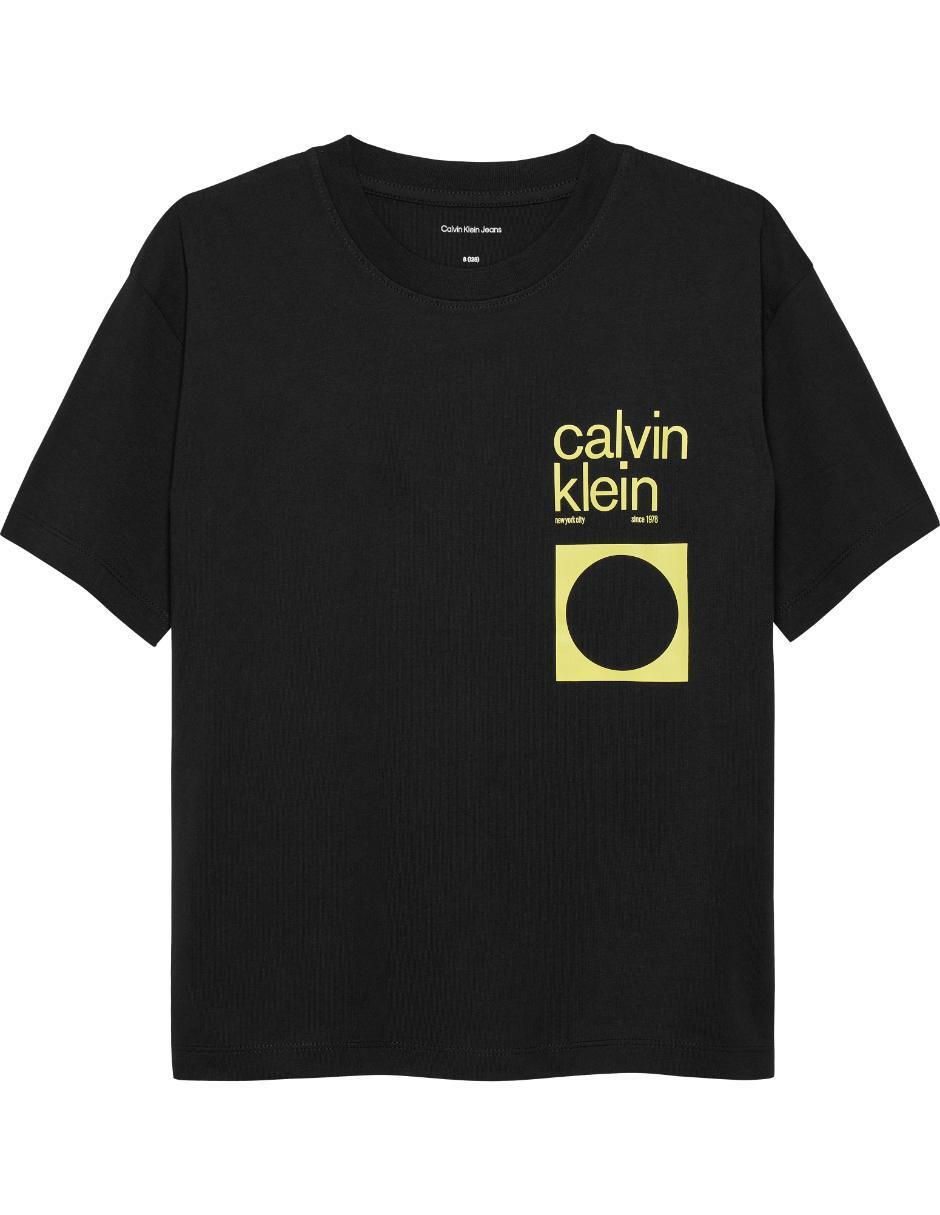 Playera Calvin Klein Jeans Boys manga corta para niño