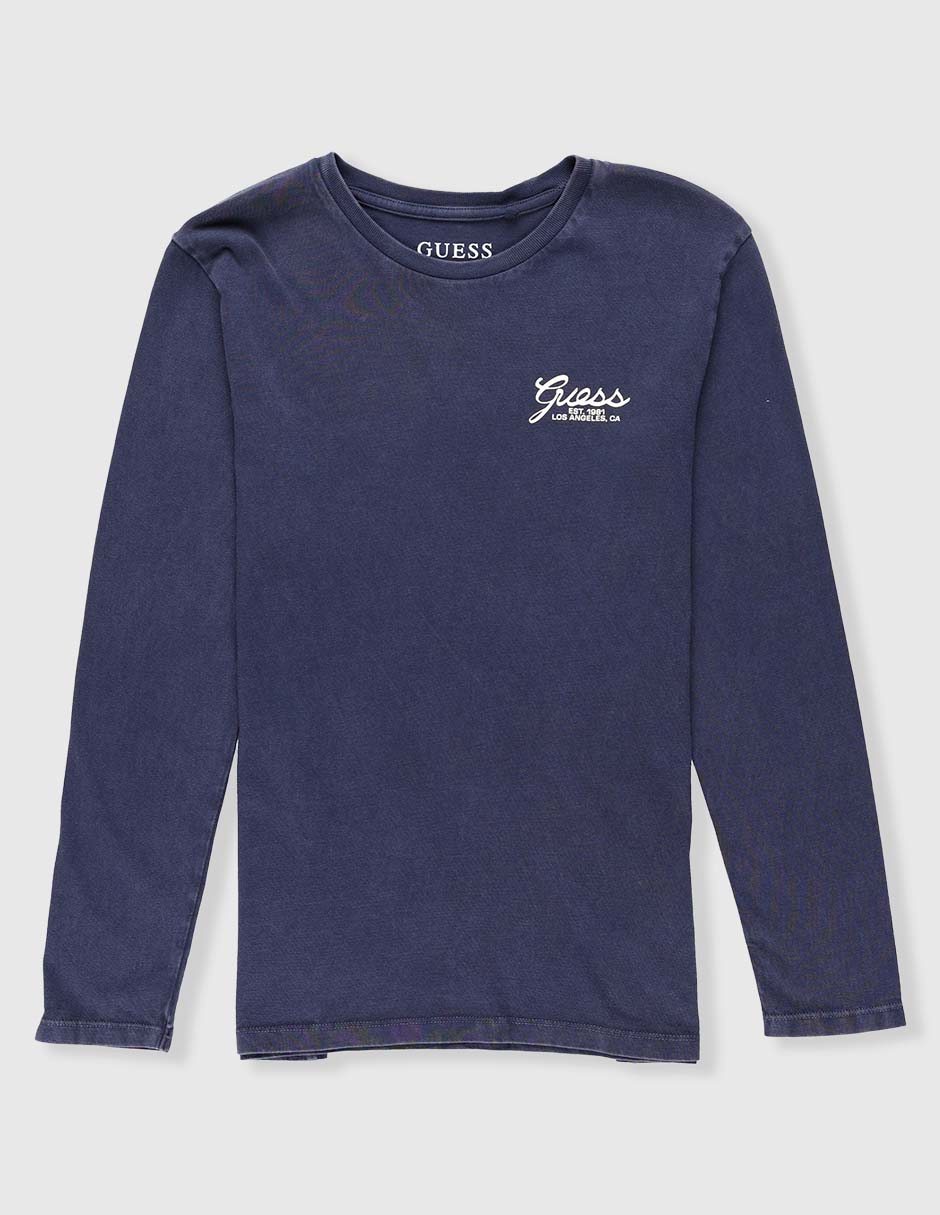 Playera manga larga para niño
