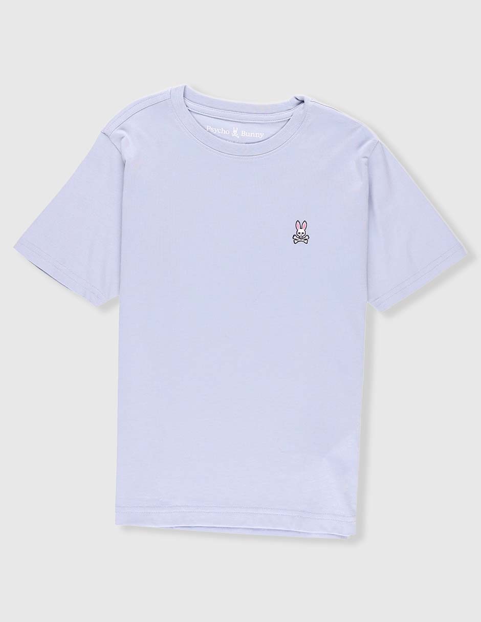 Playera Psycho Bunny manga corta para niño