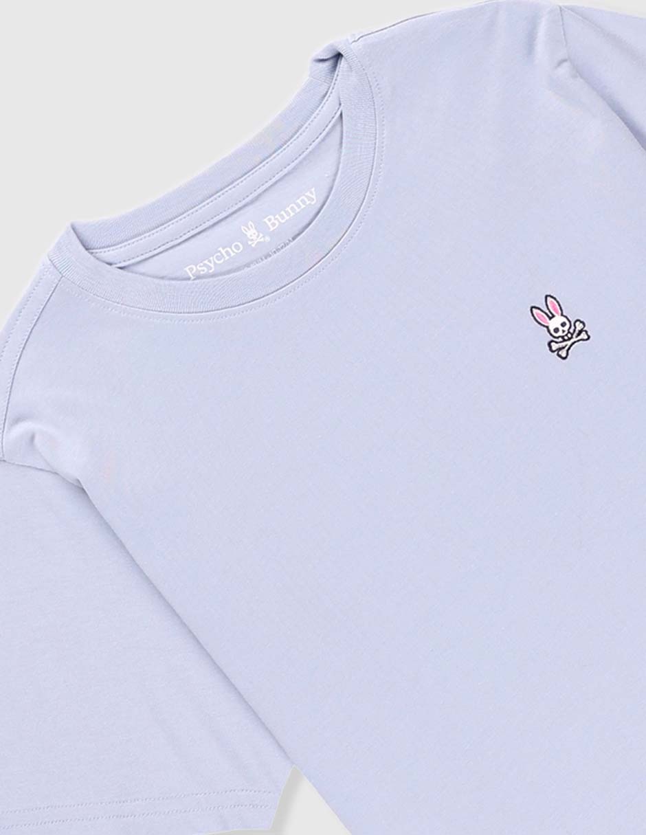Playera Psycho Bunny manga corta para niño