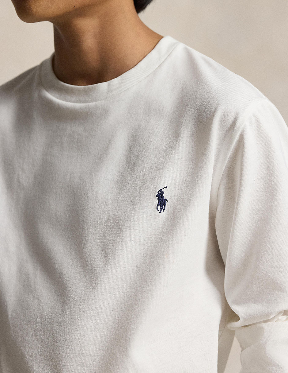 Playera polo manga larga para niño 3