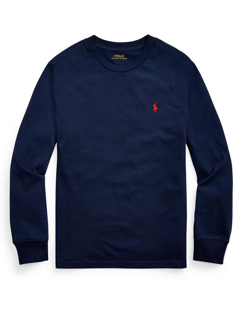 Playera Polo Ralph Lauren manga larga para niño