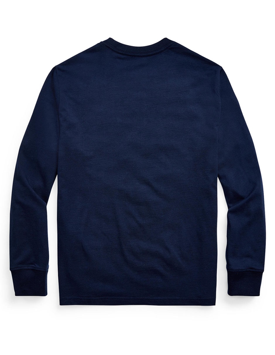 Playera Polo Ralph Lauren manga larga para niño