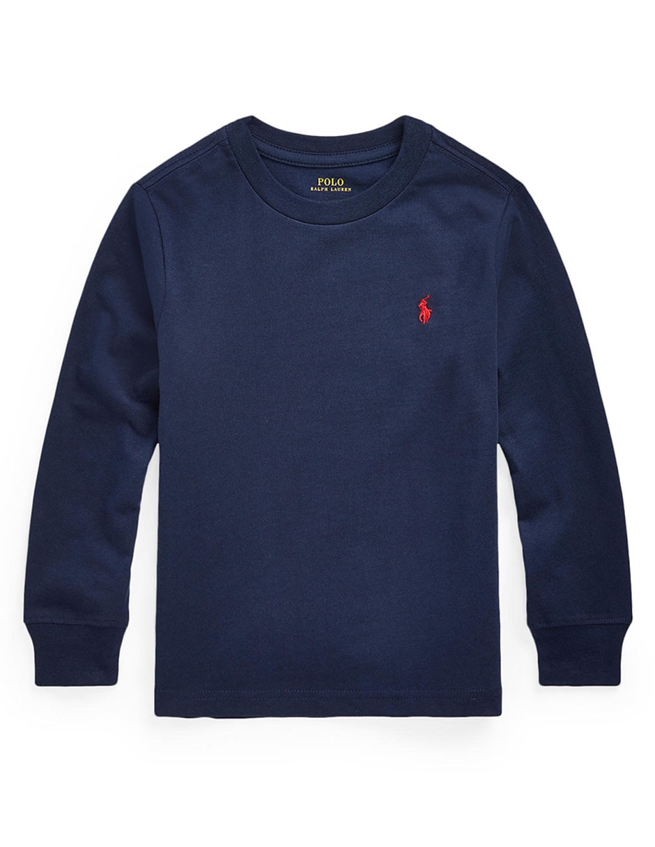 Playera Polo Ralph Lauren manga larga para niño