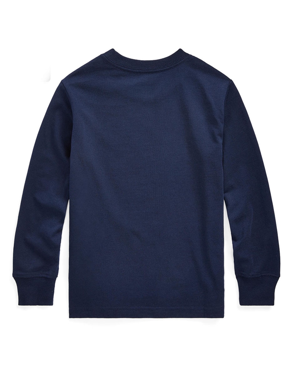 Playera Polo Ralph Lauren manga larga para niño