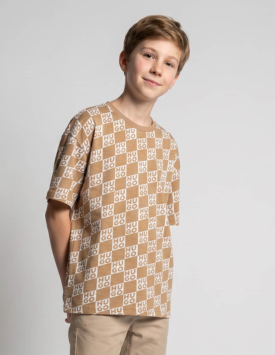 Playera manga corta para niño