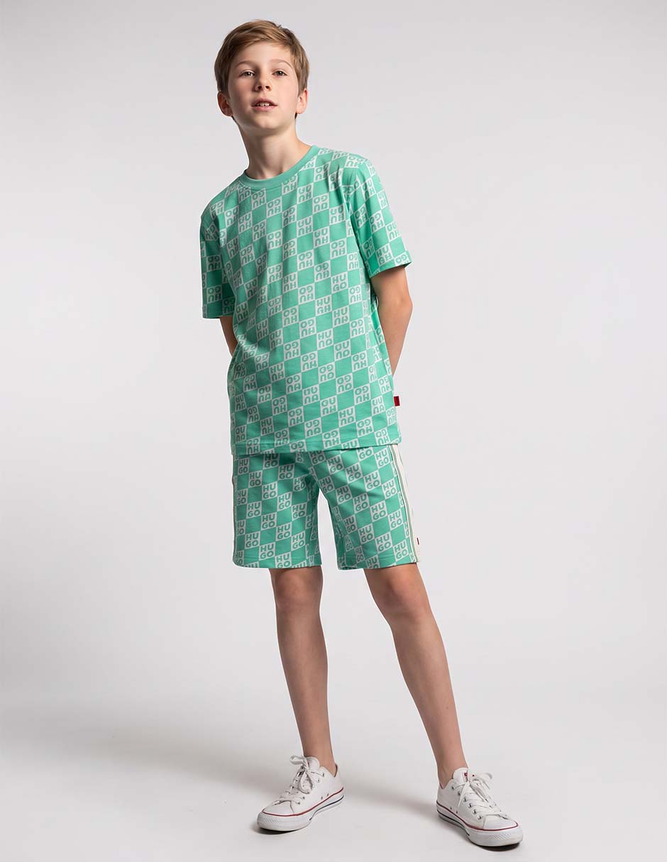 Playera manga corta para niño
