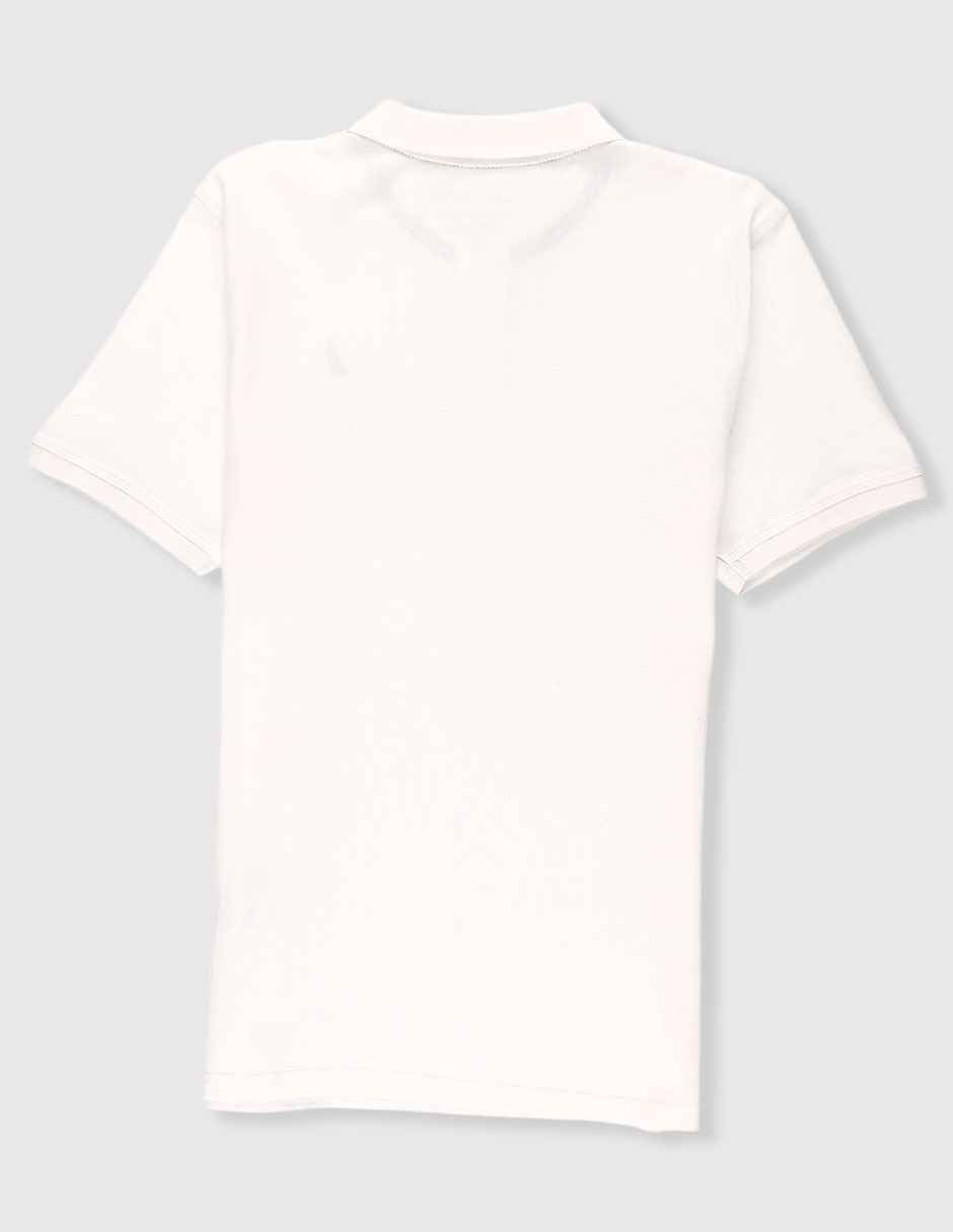 Playera tipo polo de algodón para niño 2