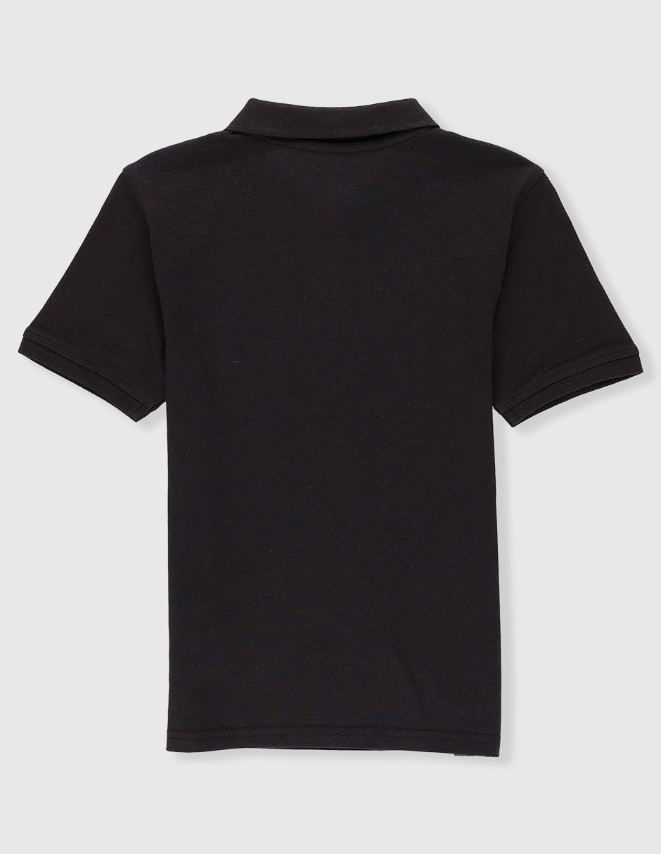 Playera tipo polo Nautica de algodón para niño
