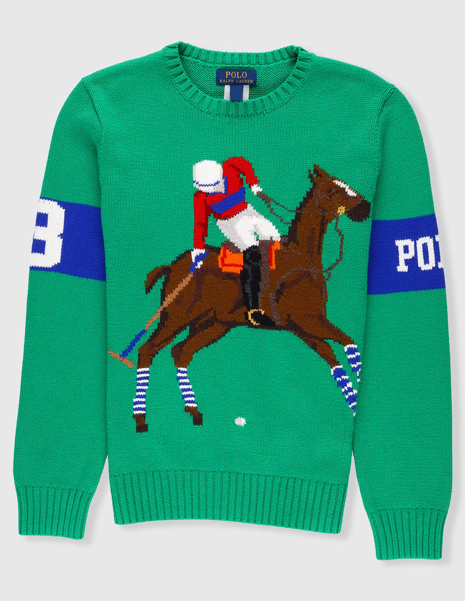 Suéter cerrado Polo para niño