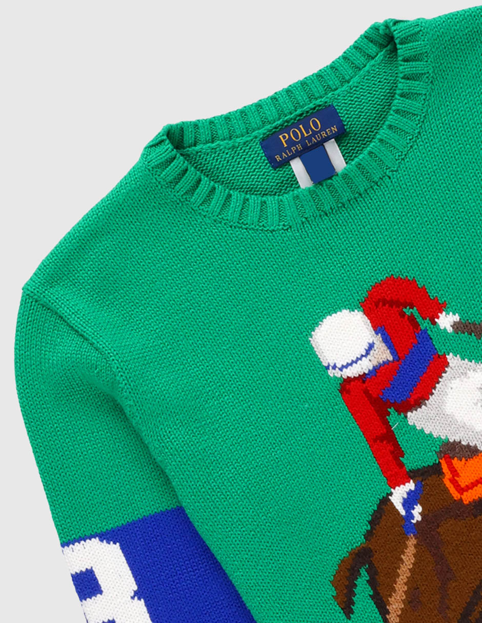 Suéter cerrado Polo para niño