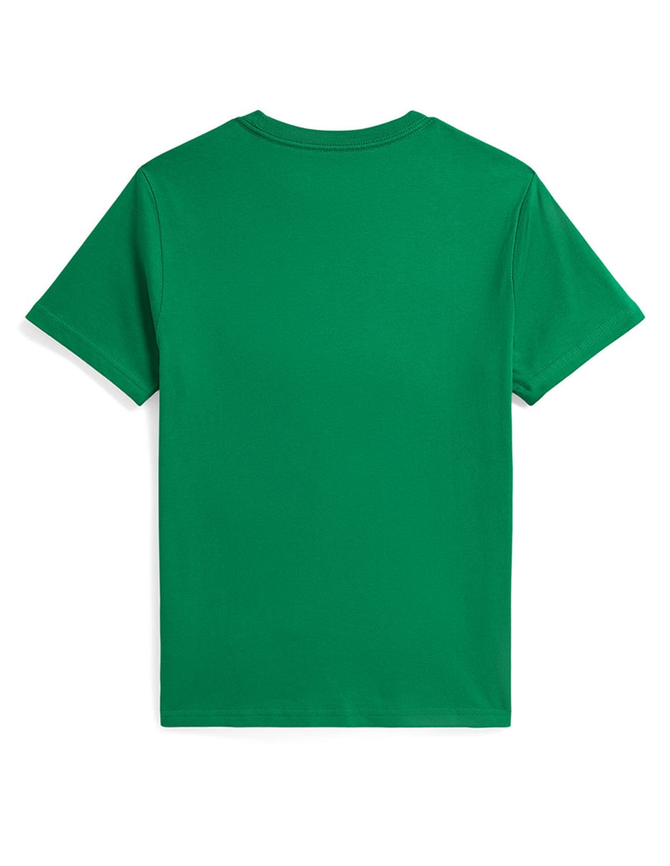 Playera Polo Oso manga corta para niño