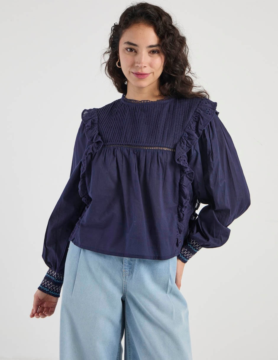 Blusa manga larga para mujer Blusa manga larga para mujer