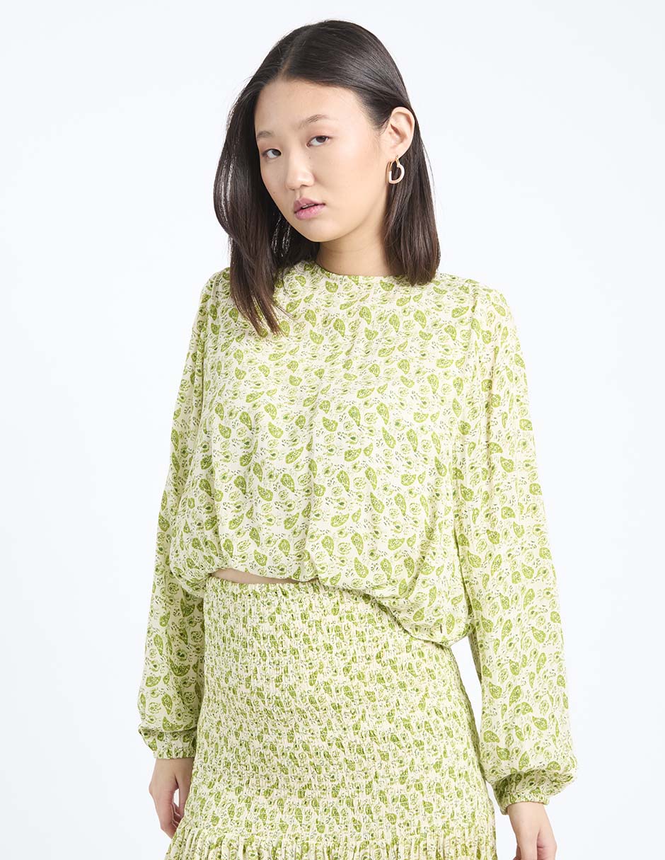Blusa manga larga para mujer Blusa manga larga para mujer