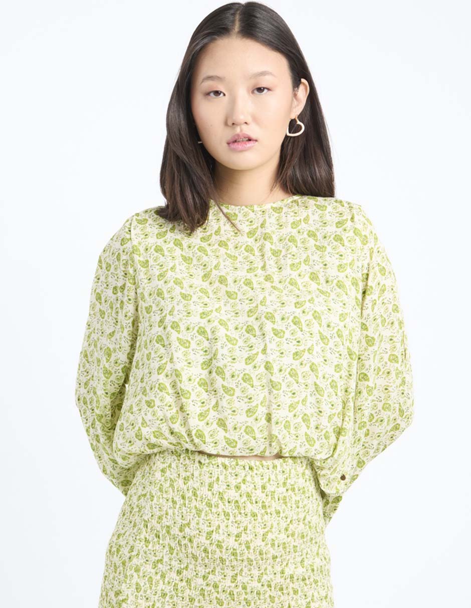Blusa manga larga para mujer 2