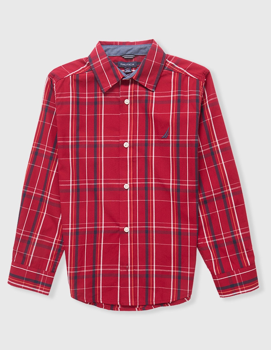 Camisa casual moda manga larga para niño Camisa casual moda manga larga para niño