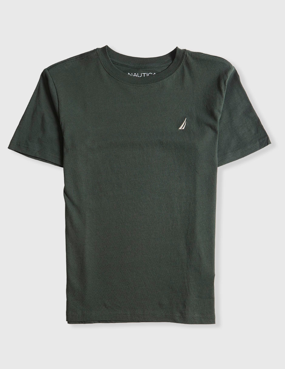 Playera moda manga corta para niño
