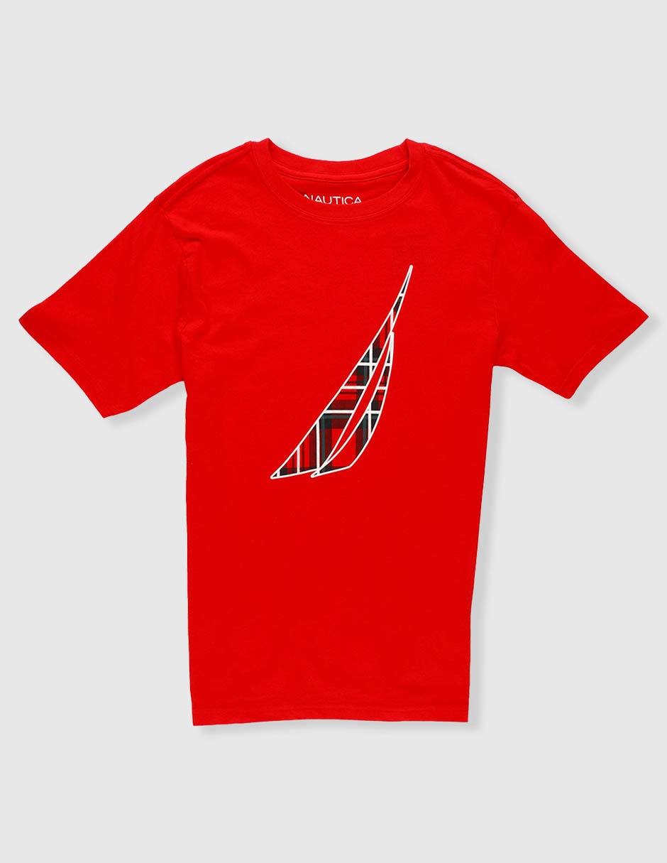 Playera Nautica Moda manga corta para niño