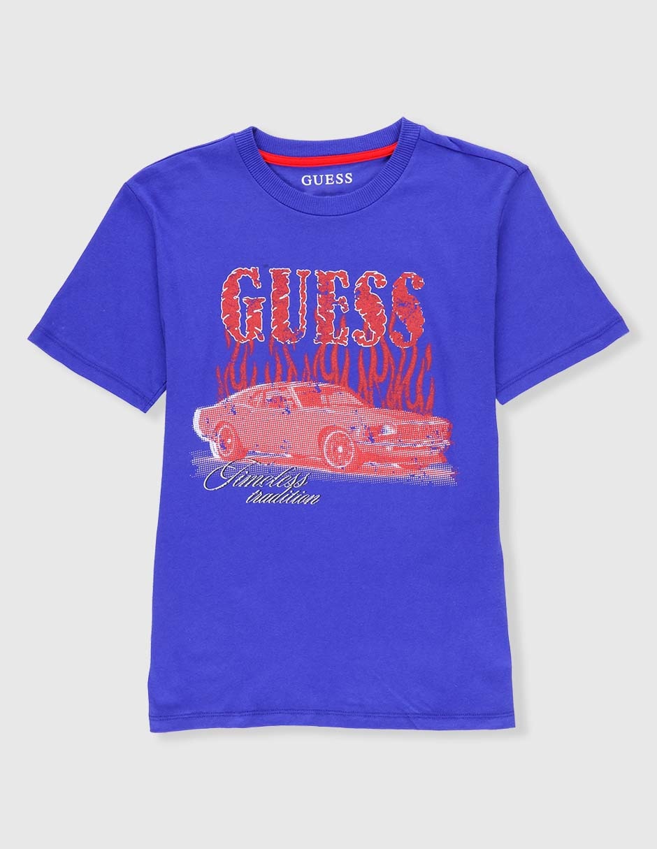 Playera manga corta para niño