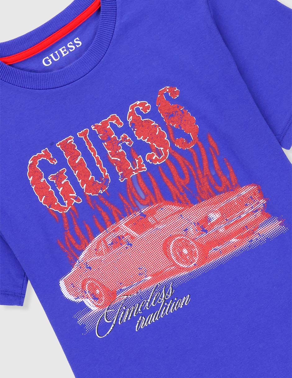 Playera manga corta para niño