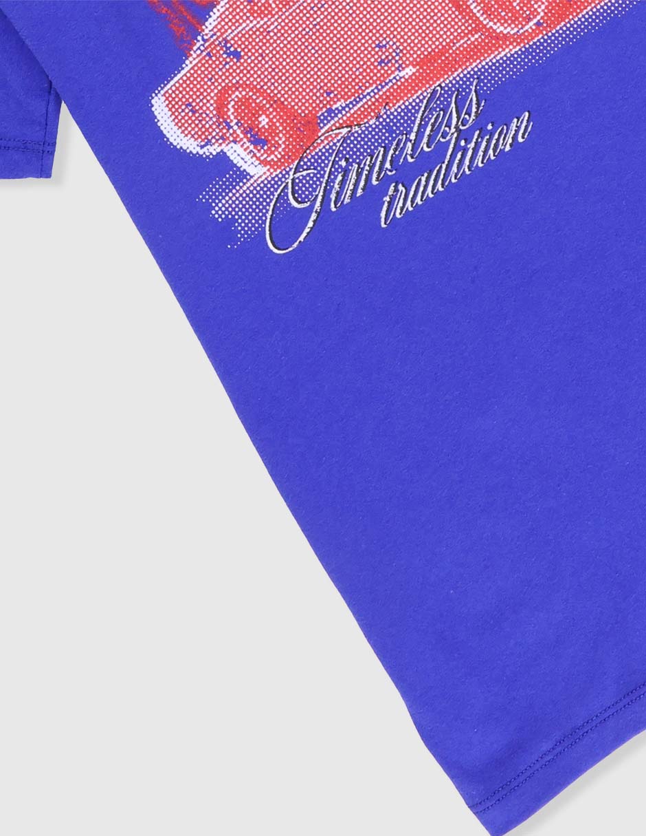 Playera manga corta para niño