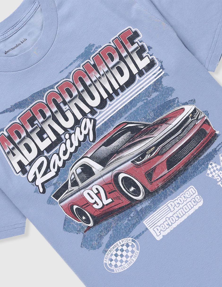Playera manga corta para niño