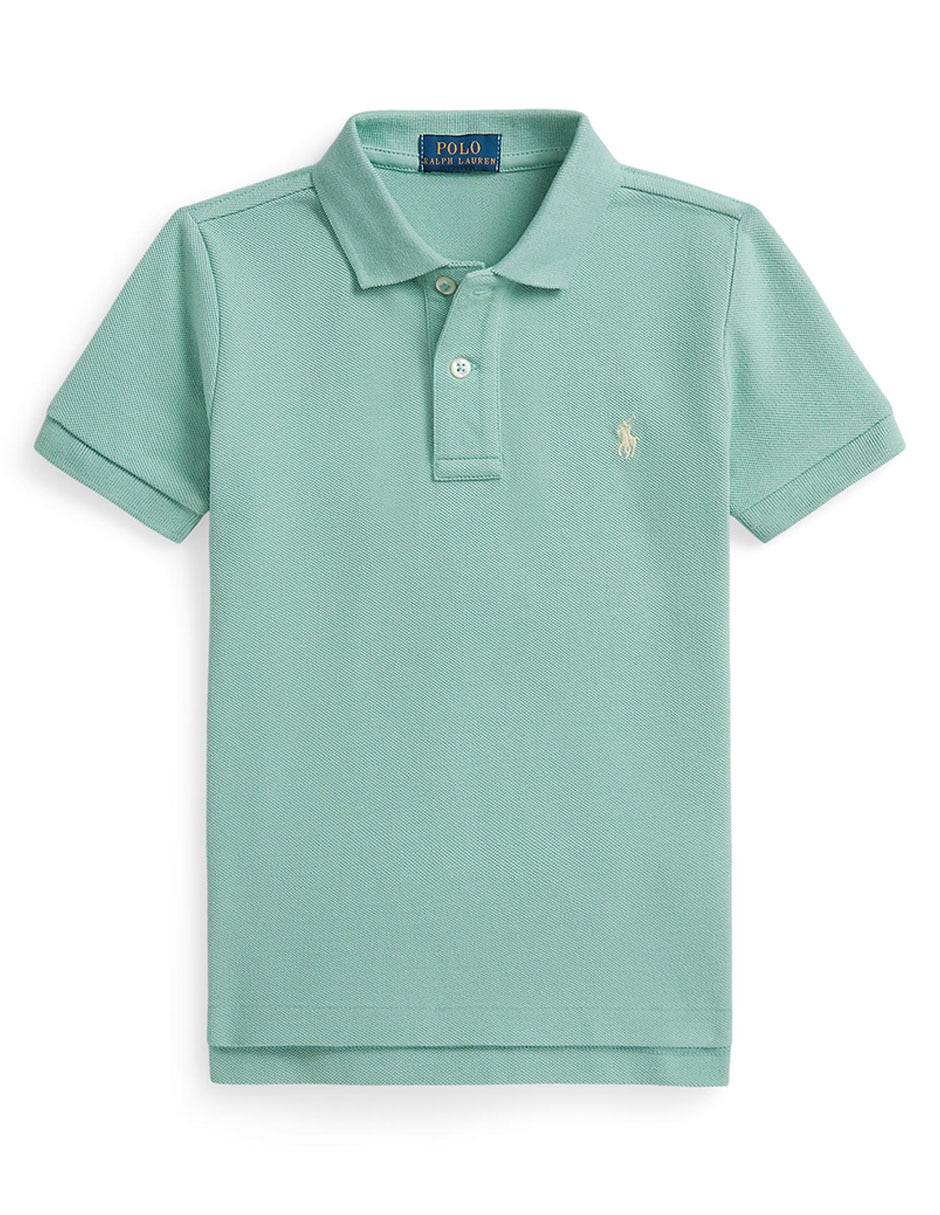Playera tipo polo Polo de algodón para niño