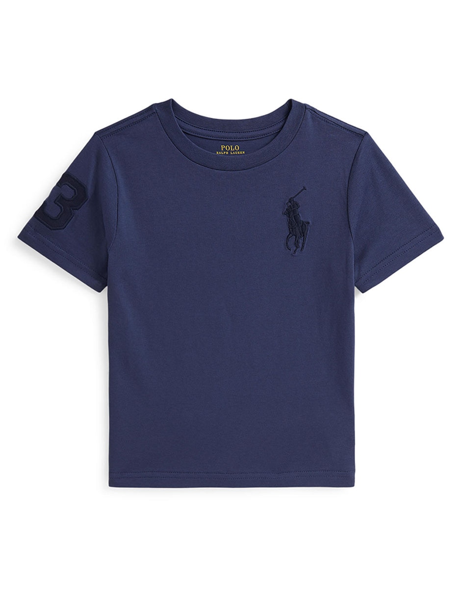 Playera Polo manga corta para niño