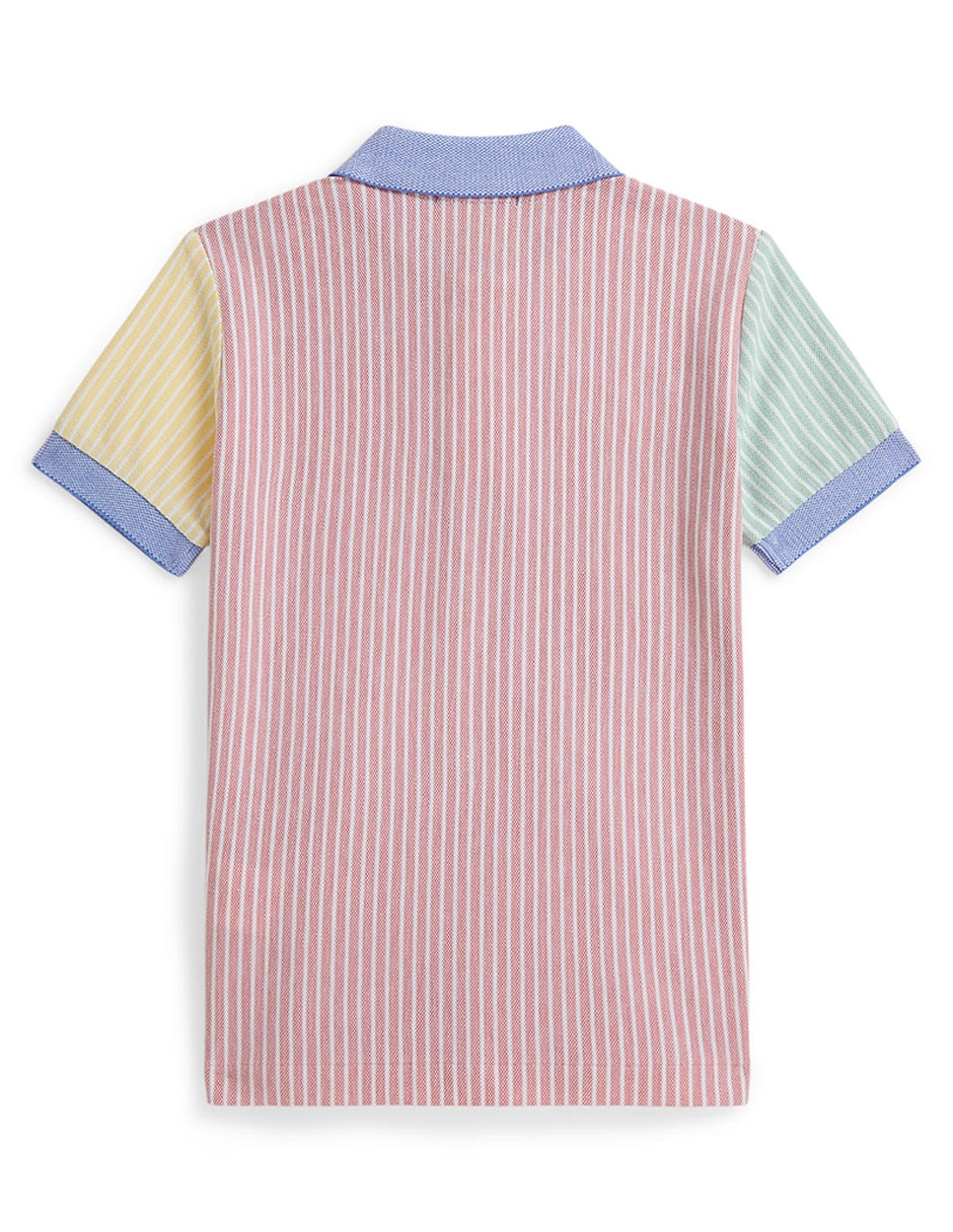 Playera tipo polo Polo de algodón para niño