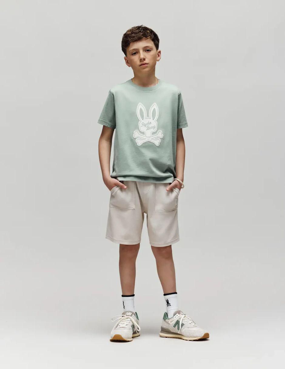 Playera John Nada Fd25 manga corta para niño Playera John Nada Fd25 manga corta para niño
