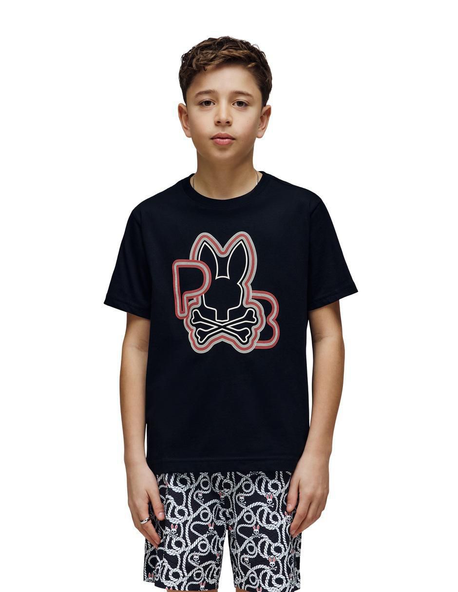 Playera John Nada Fd25 manga corta para niño 5