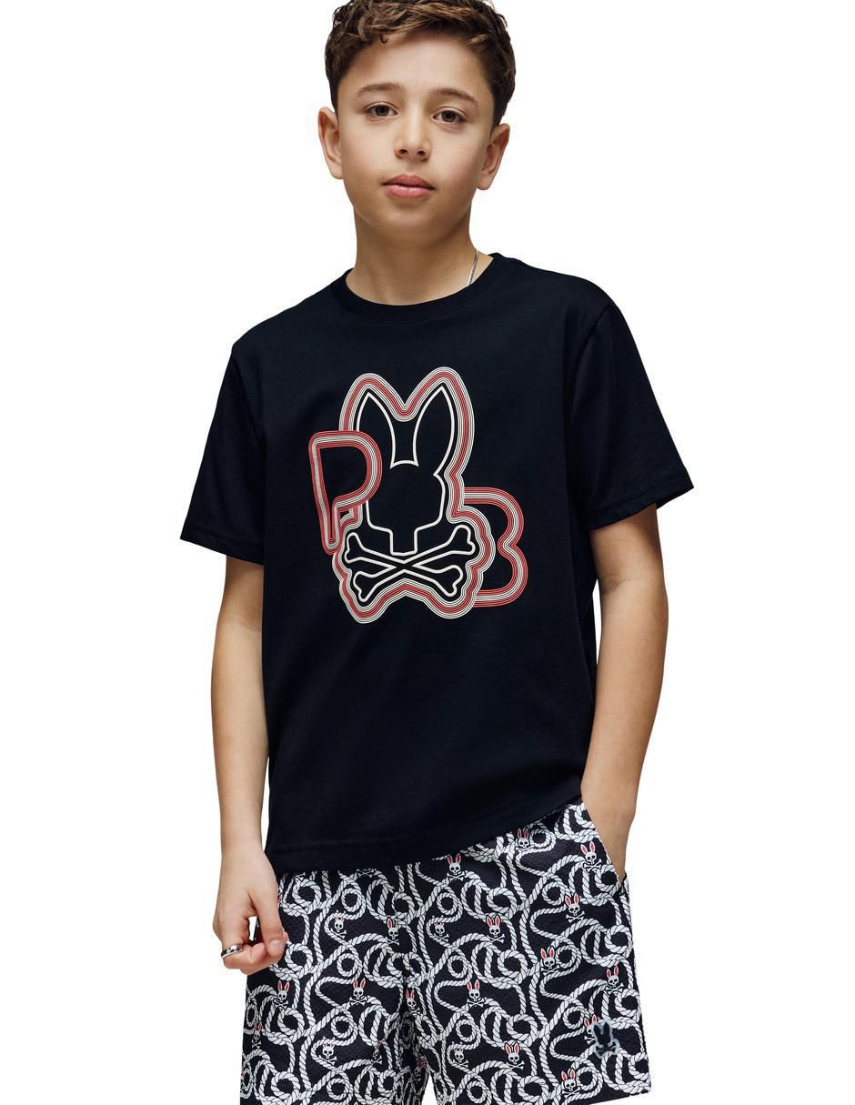 Playera John Nada Fd25 manga corta para niño