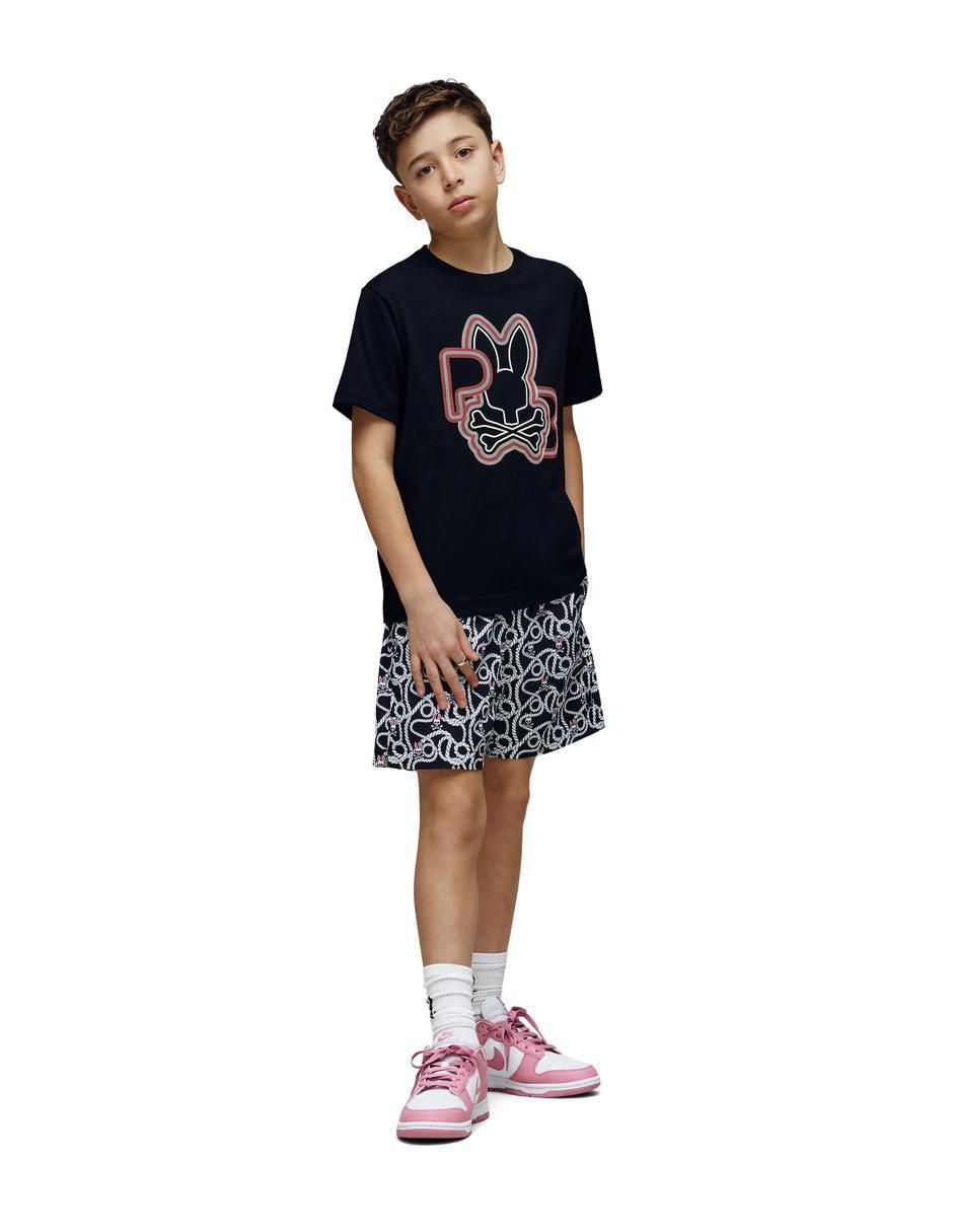 Playera John Nada Fd25 manga corta para niño