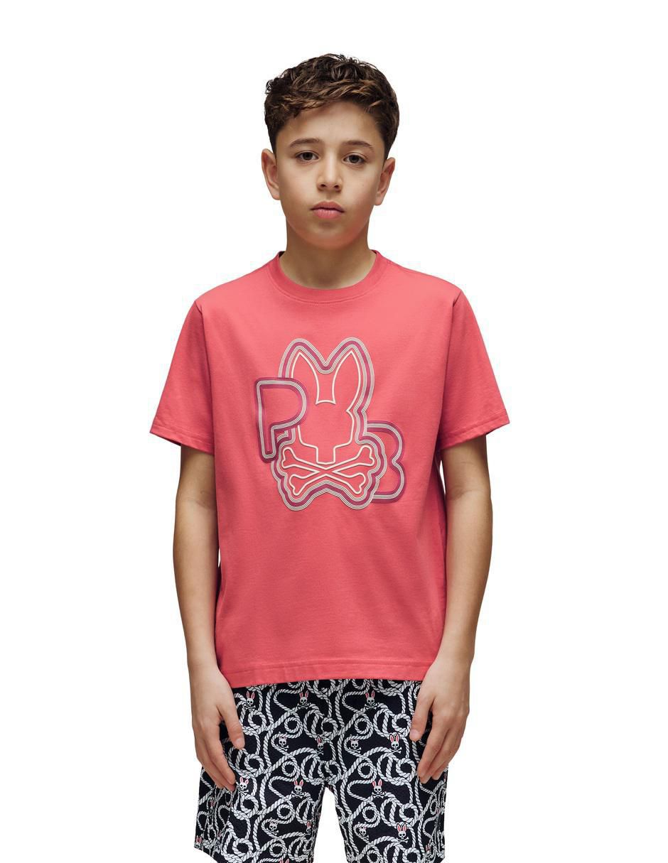 Playera John Nada Fd25 manga corta para niño 5