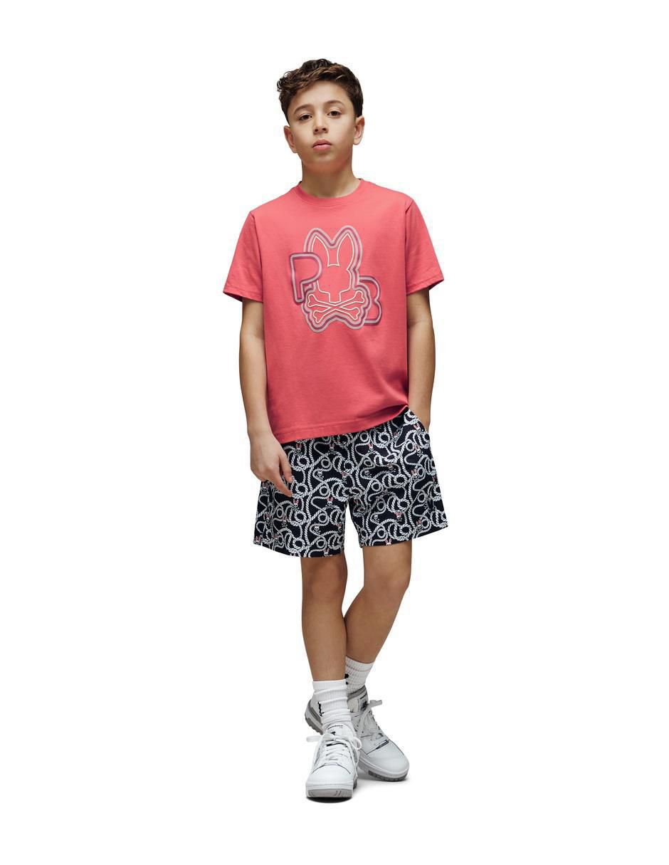 Playera John Nada Fd25 manga corta para niño