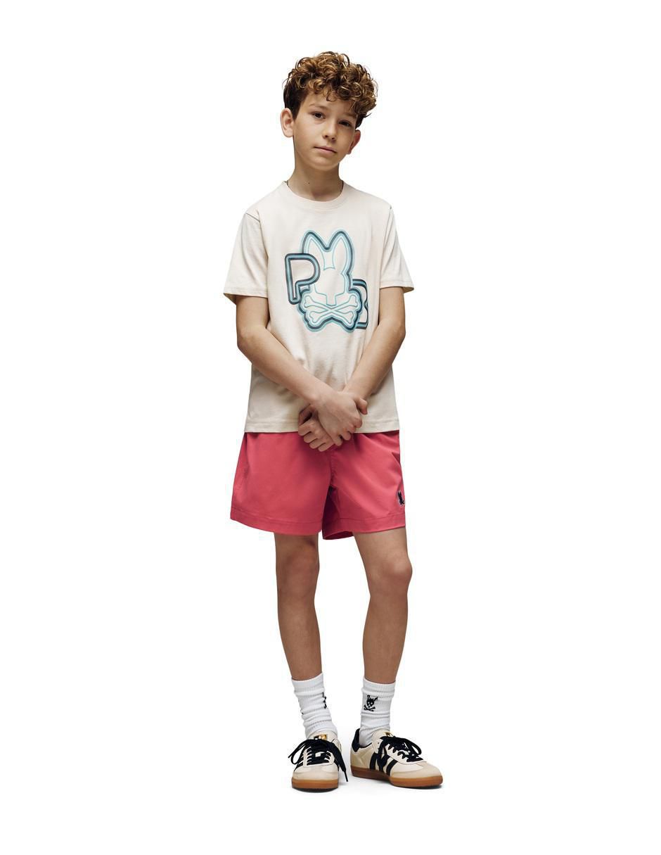 Playera manga corta para niño