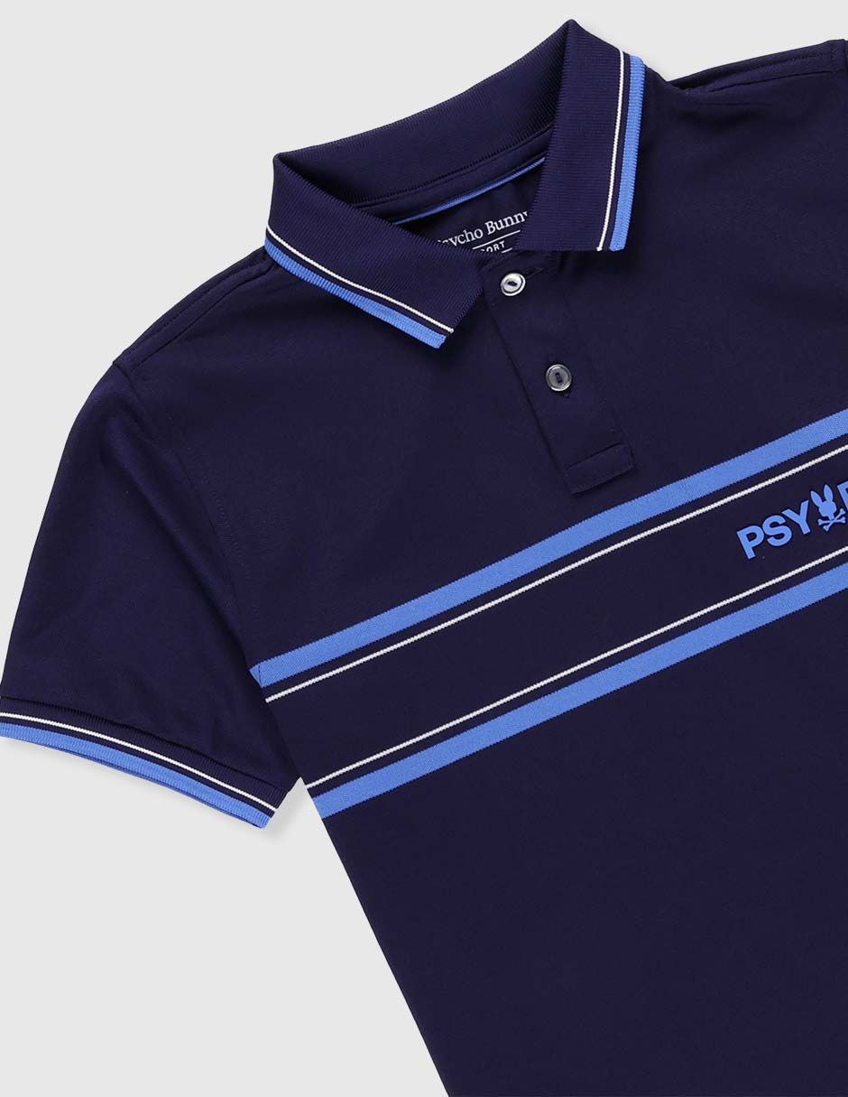 Playera tipo polo Psycho Bunny para niño
