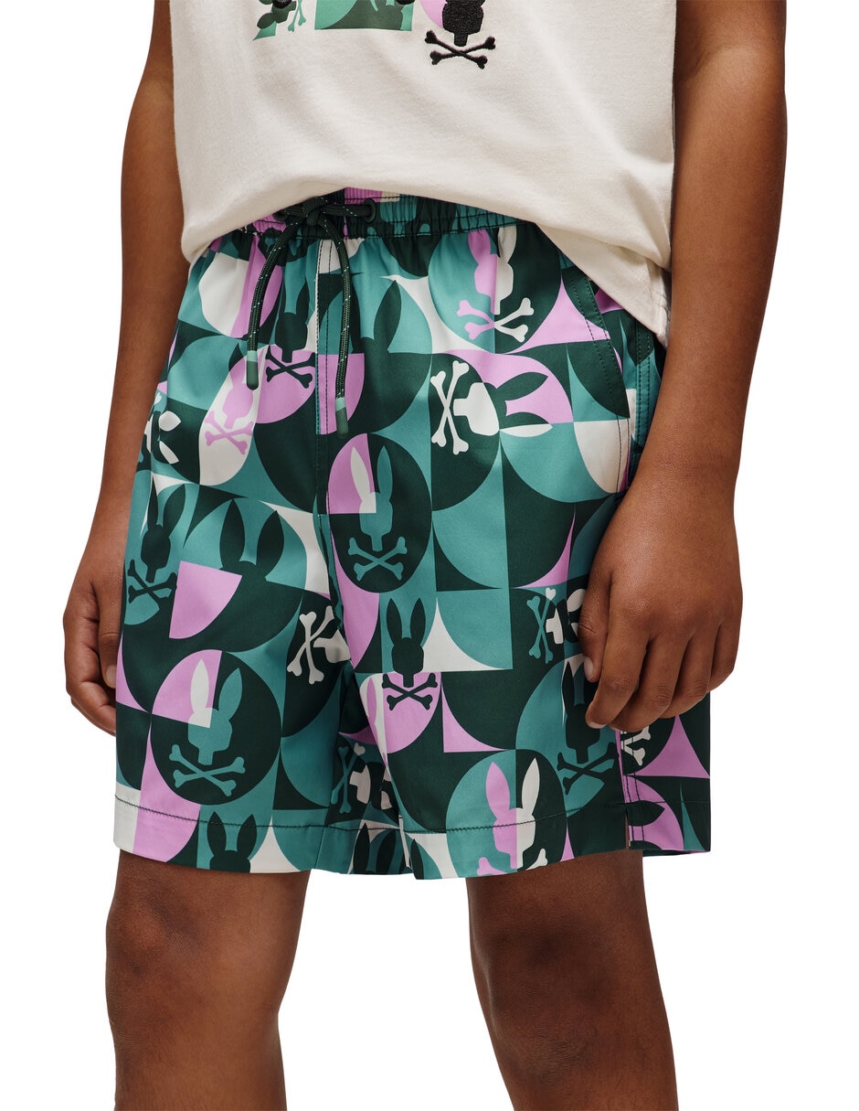 Traje de baño short Psycho Bunny para niño