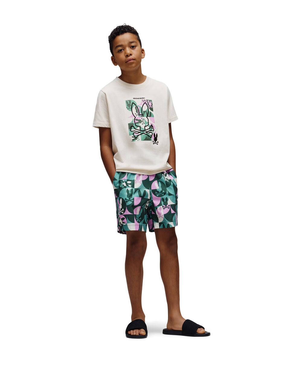 Traje de baño short Psycho Bunny para niño