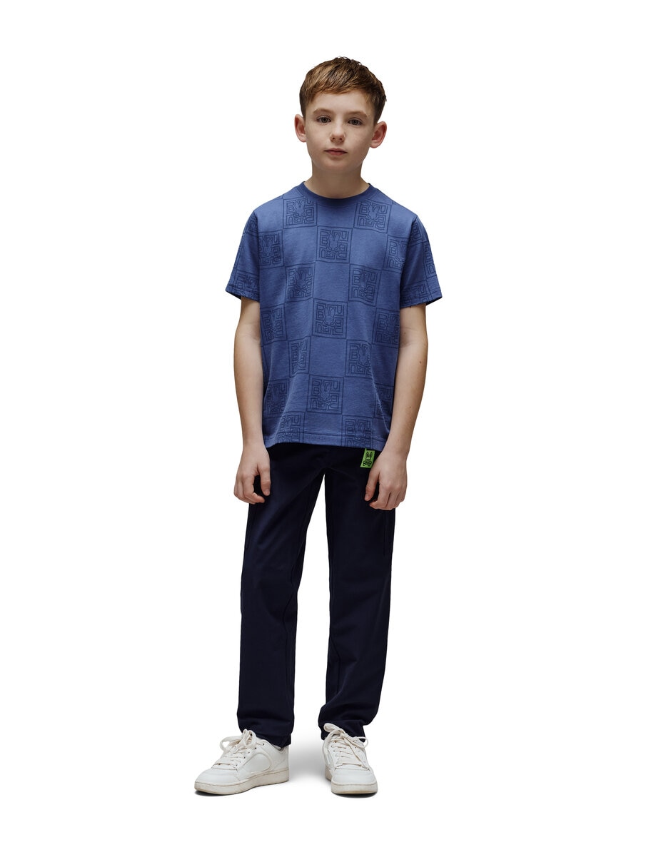 Playera manga corta para niño 5
