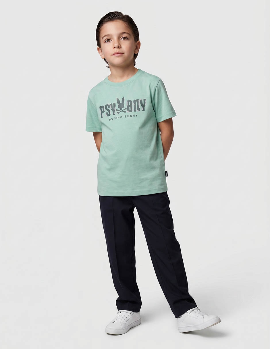 Playera manga corta para niño Playera manga corta para niño