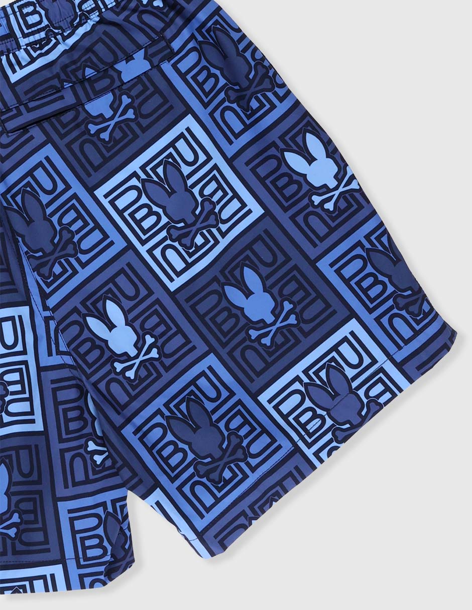 Traje de baño short Psycho Bunny para niño