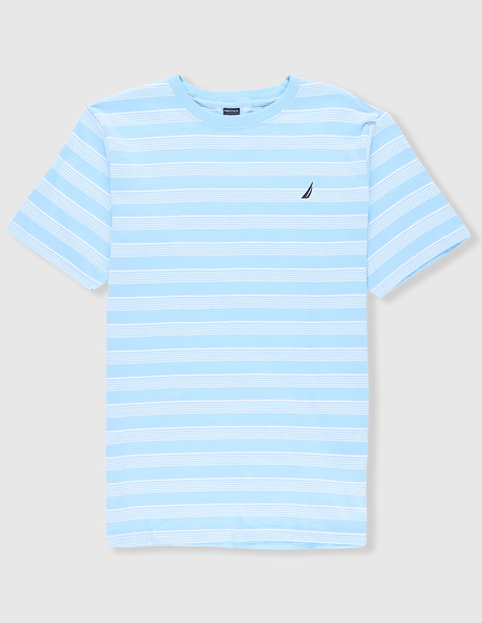 Playera Nautica manga corta para niño