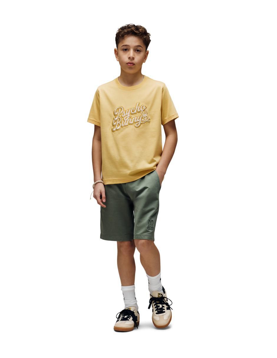 Playera manga corta para niño