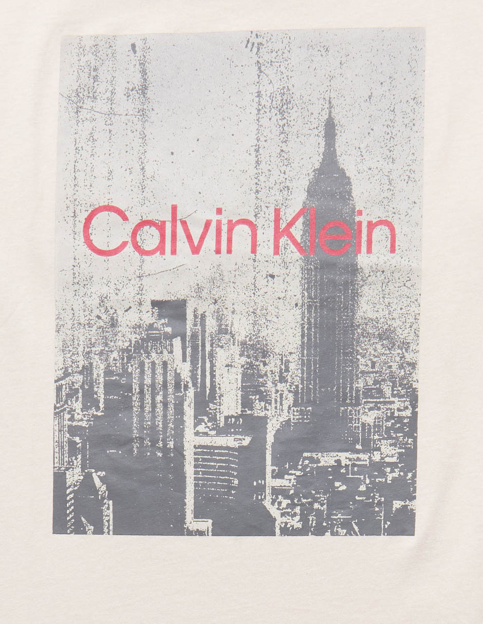 Playera Calvin Klein Jeans Boys manga corta para niño