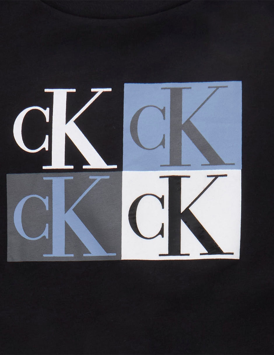 Playera Ck Calvin Klein Jeans Boys manga corta para niño